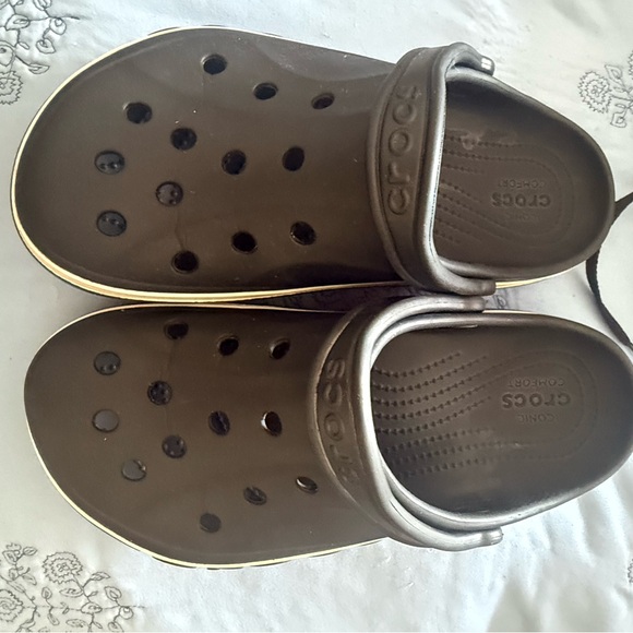 Crocs Black Clogs - Picture 2 of 2